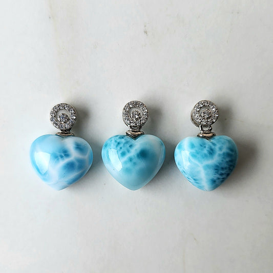 Larimar Sterling Silver Pendant