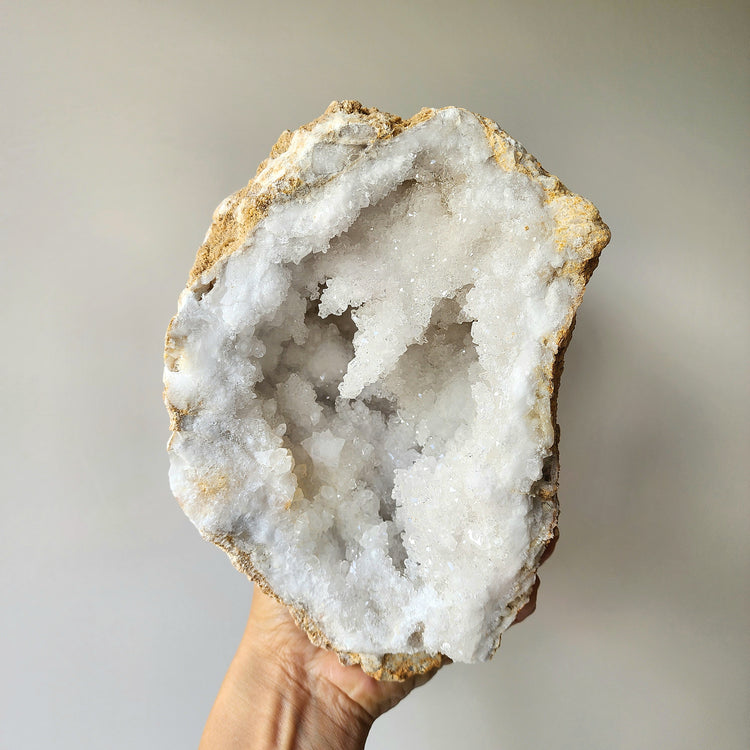 Moroccan Clear Quartz Geode 18