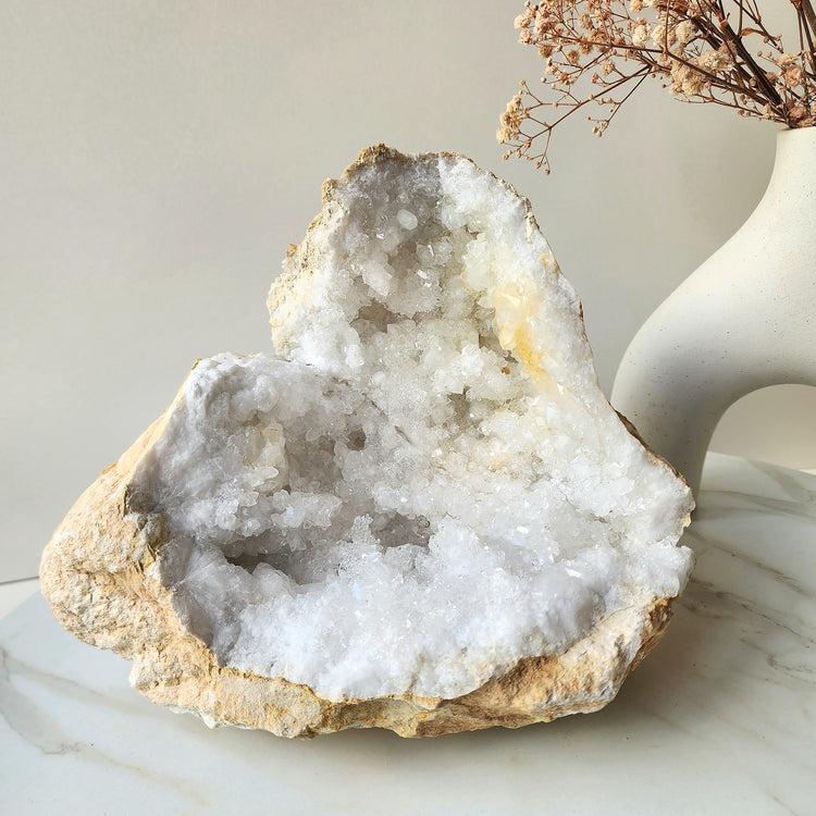 Moroccan Clear Quartz Geode 19