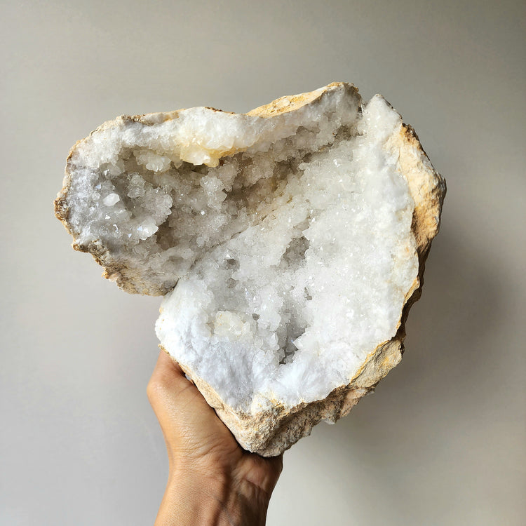 Moroccan Clear Quartz Geode 19