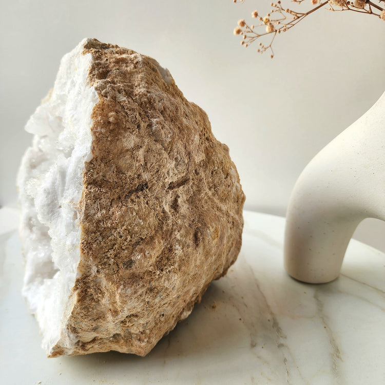 Moroccan Clear Quartz Geode 20