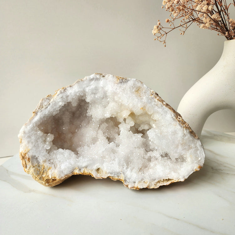 Moroccan Clear Quartz Geode 21