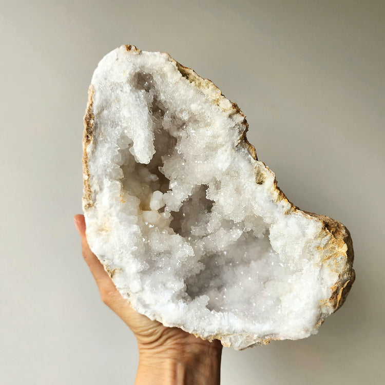 Moroccan Clear Quartz Geode 21