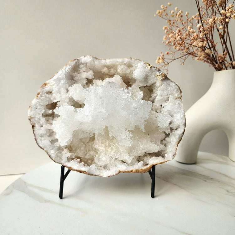 Moroccan Clear Quartz Geode 22