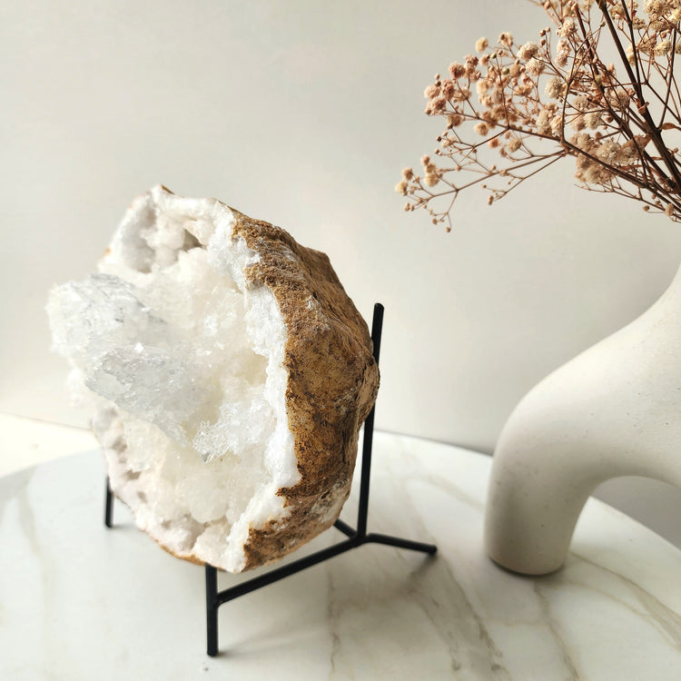 Moroccan Clear Quartz Geode 22