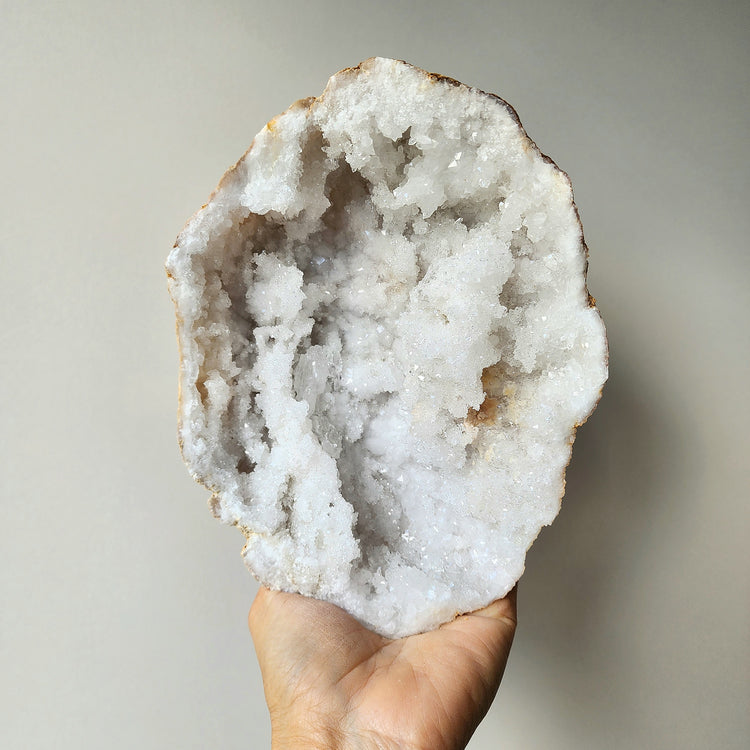 Moroccan Clear Quartz Geode 24
