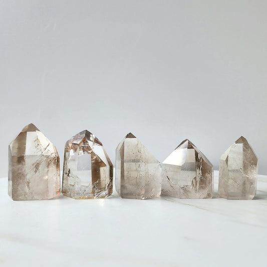 Smokey Quartz Free Form Tower Point Large