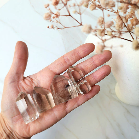 Smokey Quartz Crystal Free Form Tower Point Small