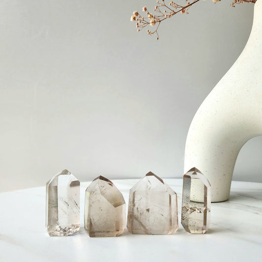 Smokey Quartz Crystal Free Form Tower Point Small