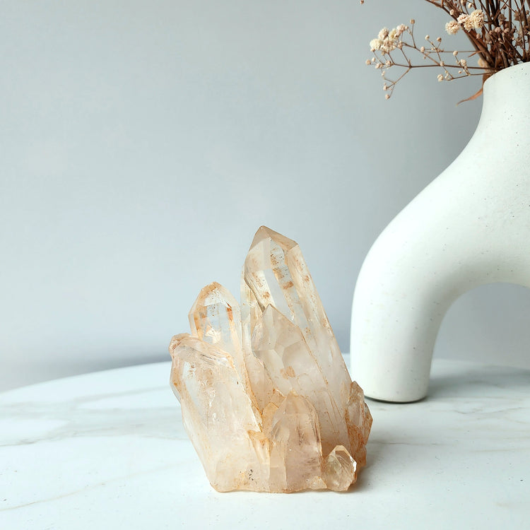 Himalayan Crystal Quartz Cluster