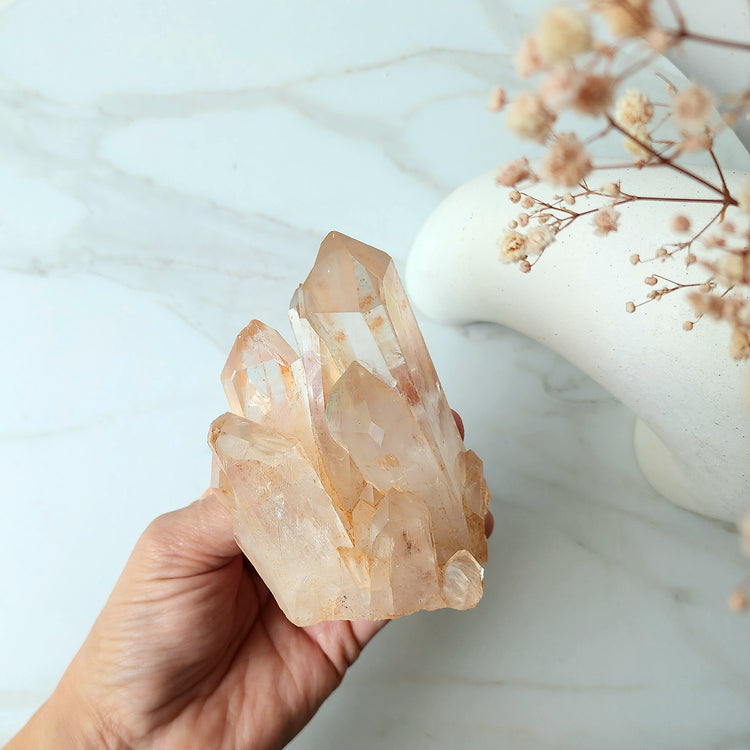 Himalayan Crystal Quartz Cluster
