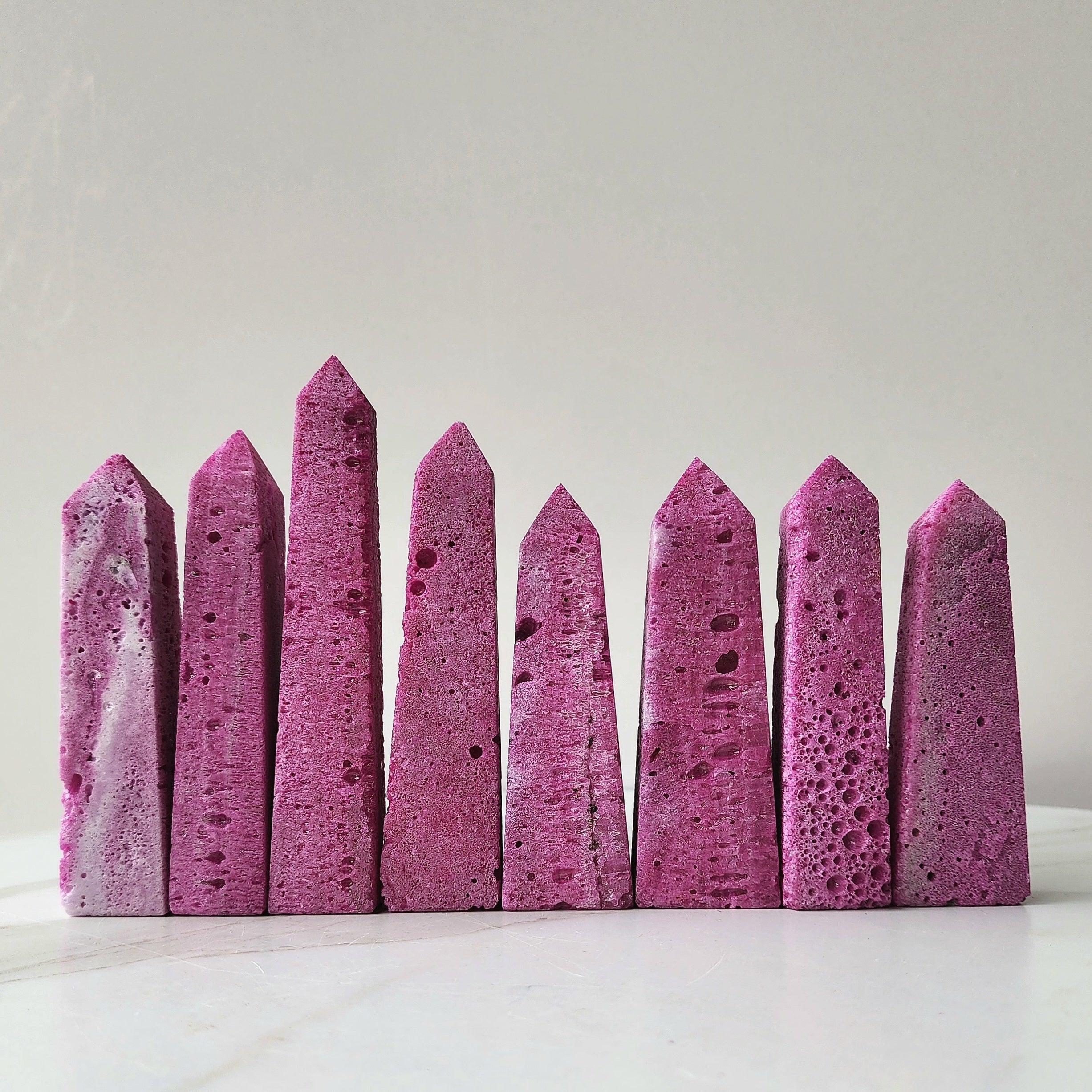 Ruby Crystal Tower - Crystals and Me | Crystal Candles and Ethically Sourced Crystals