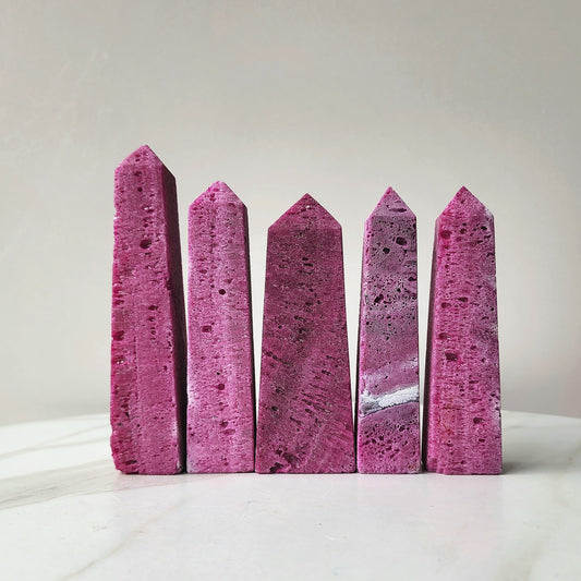 Ruby Crystal Tower Large