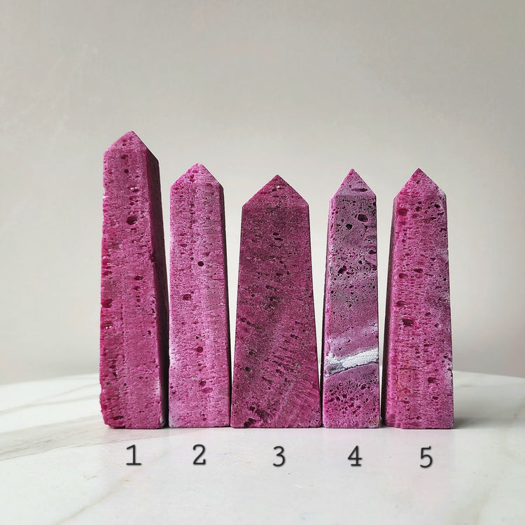Ruby Crystal Tower Large