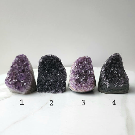 Amethyst Crystal Cluster AA Small