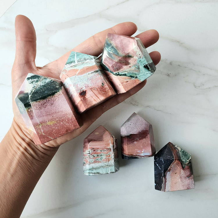 Unicorn Jasper Rare Madagascar Crystal Point