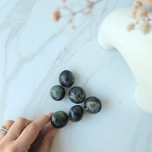 Labradorite Crystal Mini Sphere Tumble
