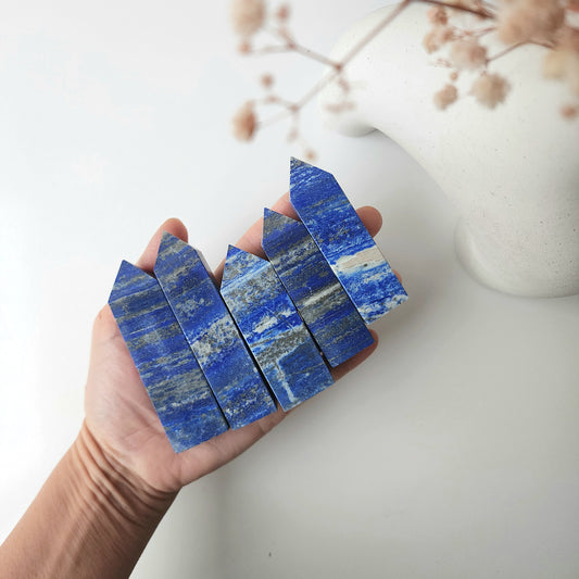 Lapis Lazuli Crystal Tower Point