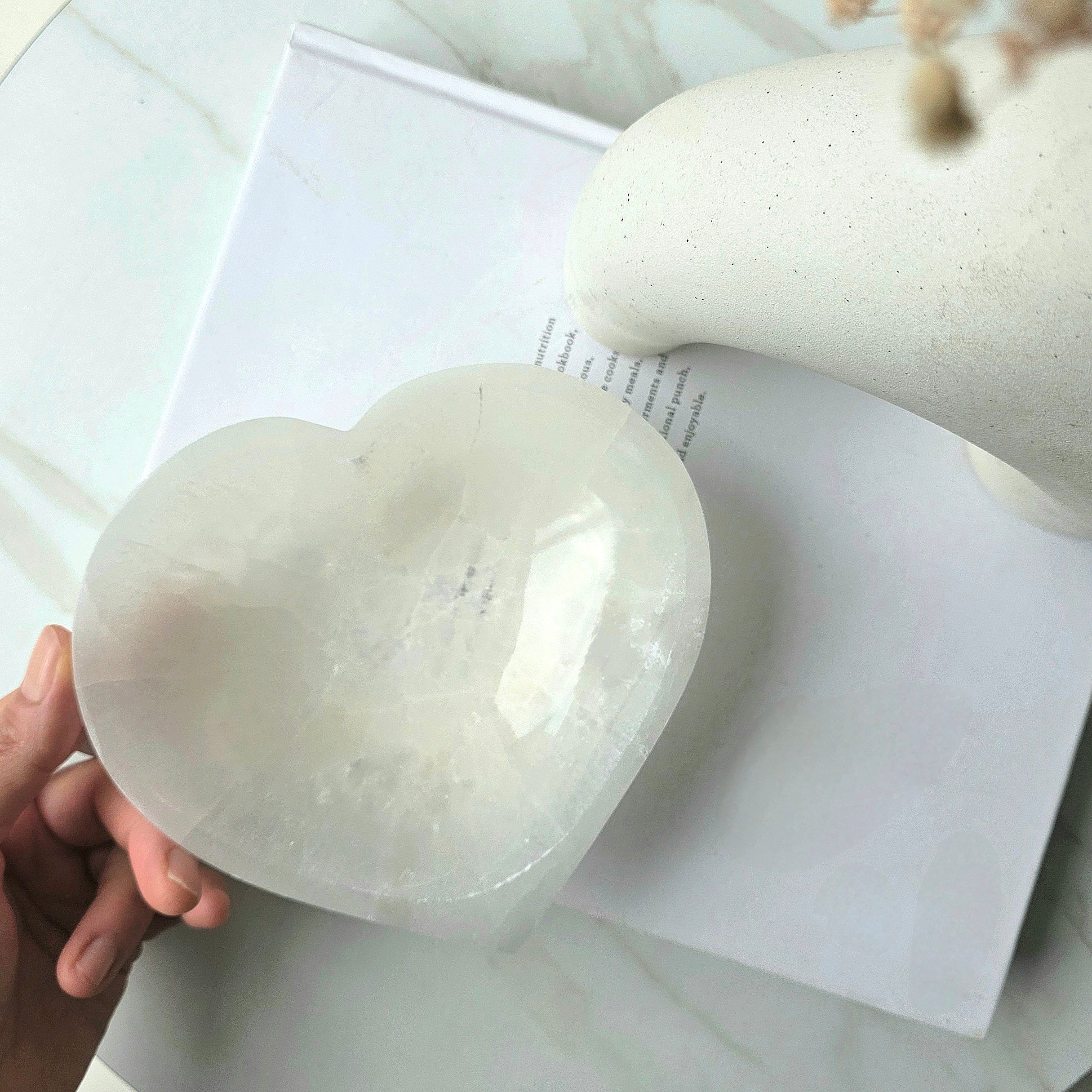 Selenite Crystal Charging Bowl