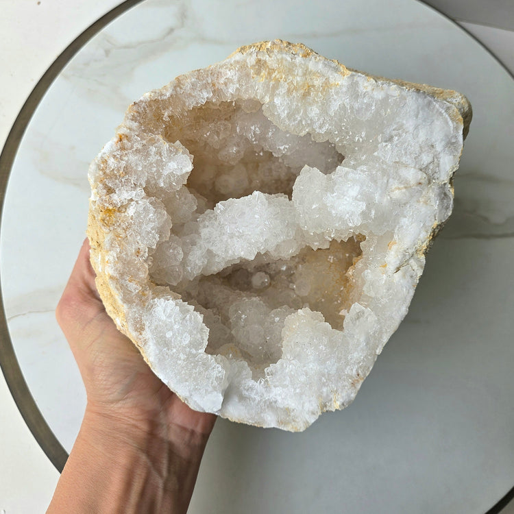 Clear Quartz Crystal Moroccan Geode 5