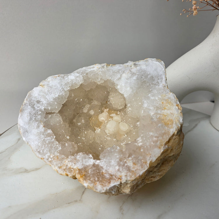 Clear Quartz Crystal Moroccan Geode 4