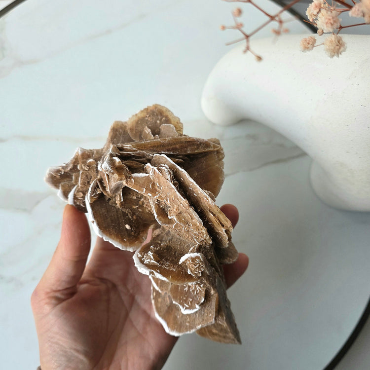 Desert Rose Crystal Cluster High Quality Free-Standing