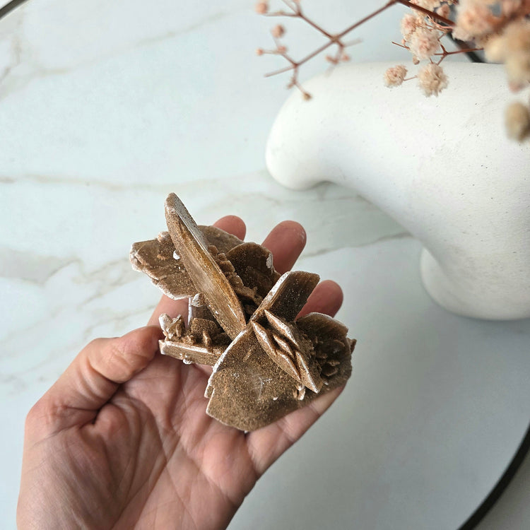 Desert Rose Crystal Cluster High Quality Free-Standing