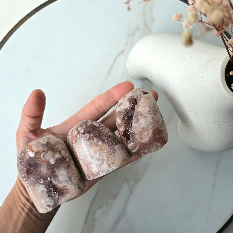 Pink Amethyst Crystal Free Form