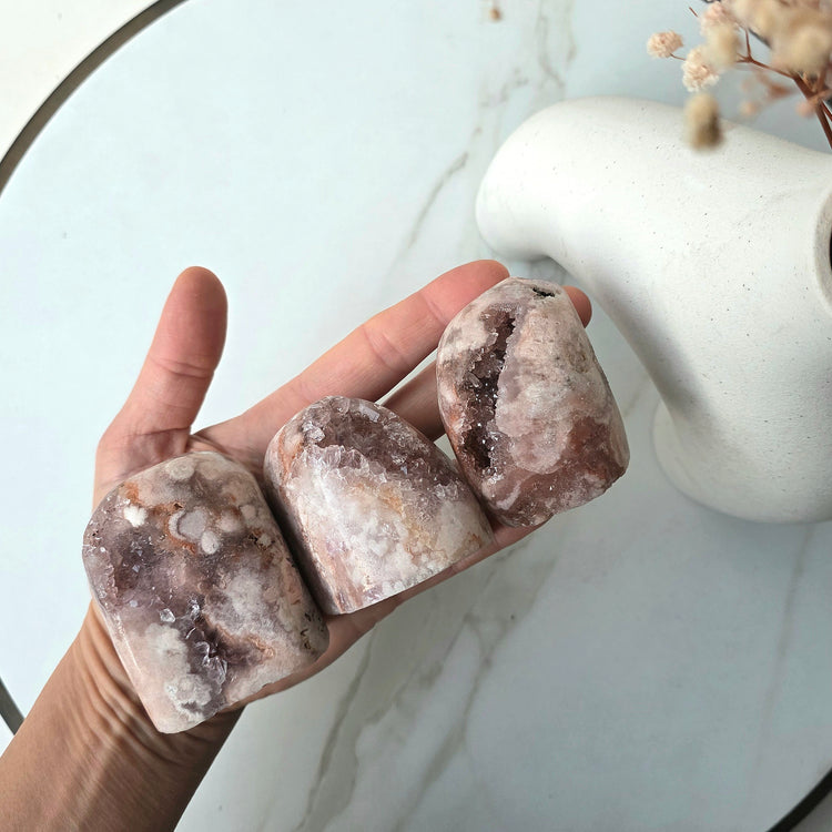 Pink Amethyst Crystal Free Form