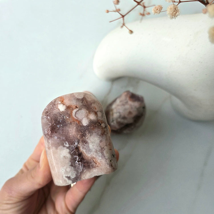Pink Amethyst Crystal Free Form