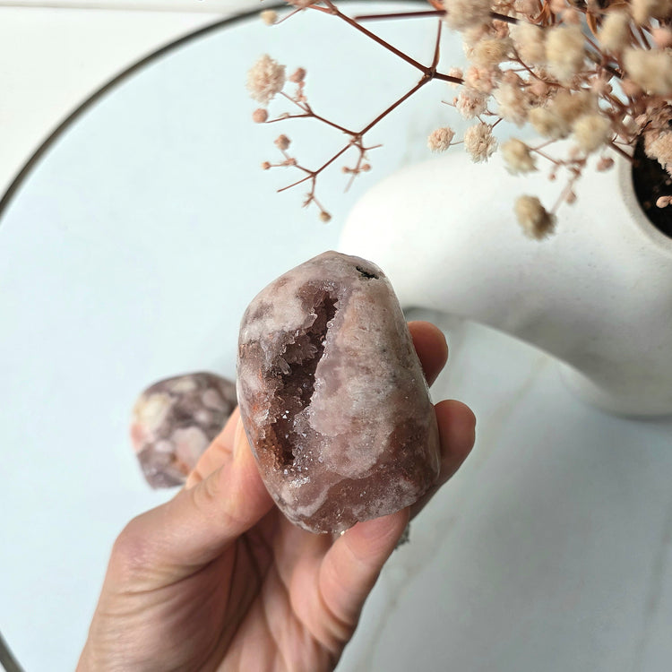 Pink Amethyst Crystal Free Form