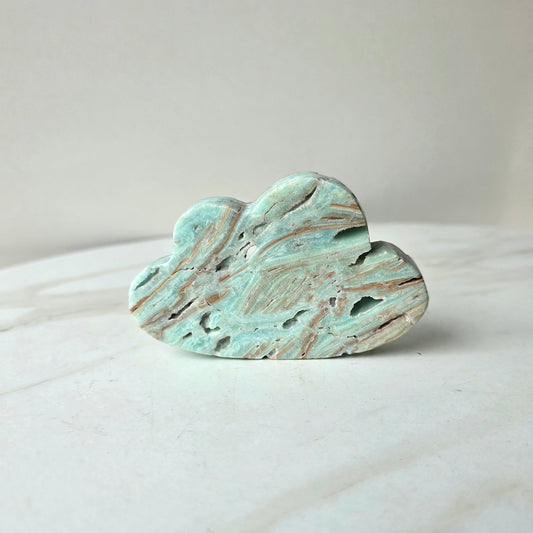Blue Aragonite Crystal Cloud