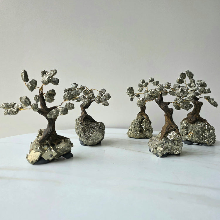 Pyrite Crystal Abundance Tree Small