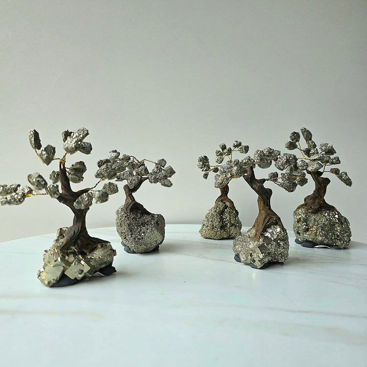 Pyrite Crystal Abundance Tree Small