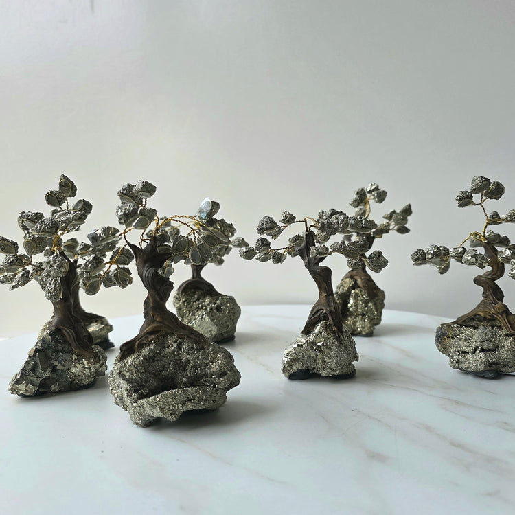 Pyrite Crystal Abundance Tree Small