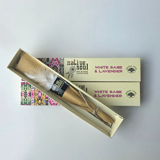 Native Soul Incense White Sage and Lavender