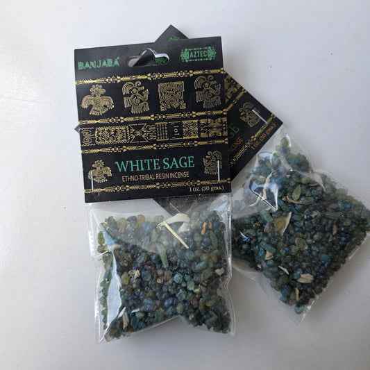Resin Incense White Sage