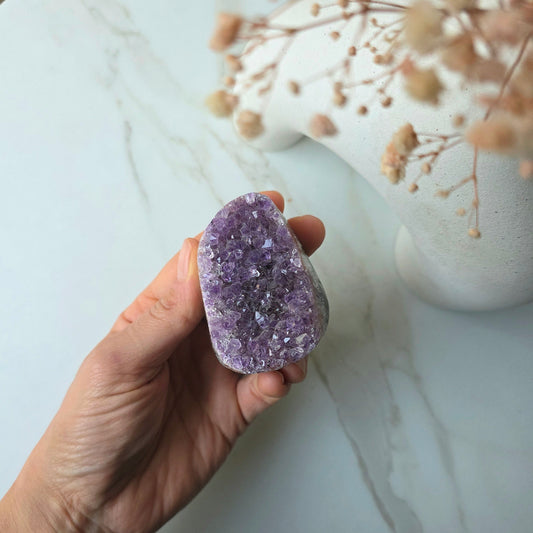 Amethyst Crystal Cluster