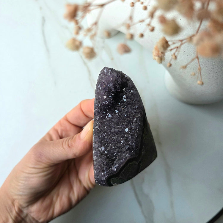 Amethyst Crystal Cluster