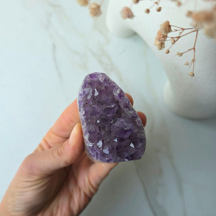 Amethyst Crystal Cluster