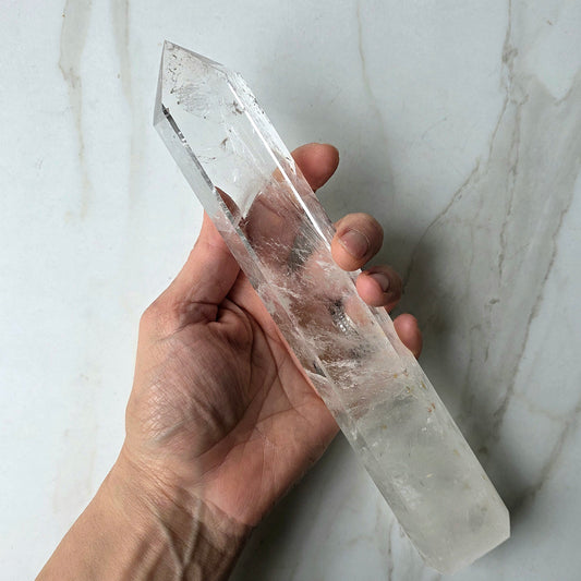 Clear Quartz Crystal Tower Point
