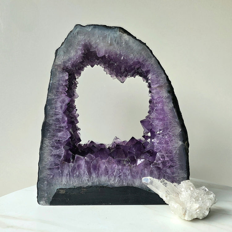 Amethyst Crystal Cluster Portal