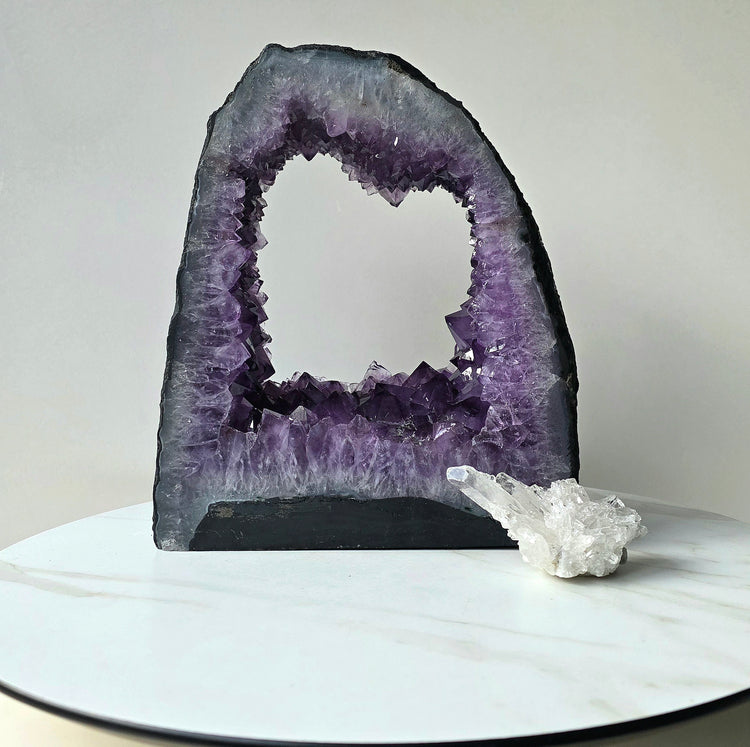 Amethyst Crystal Cluster Portal