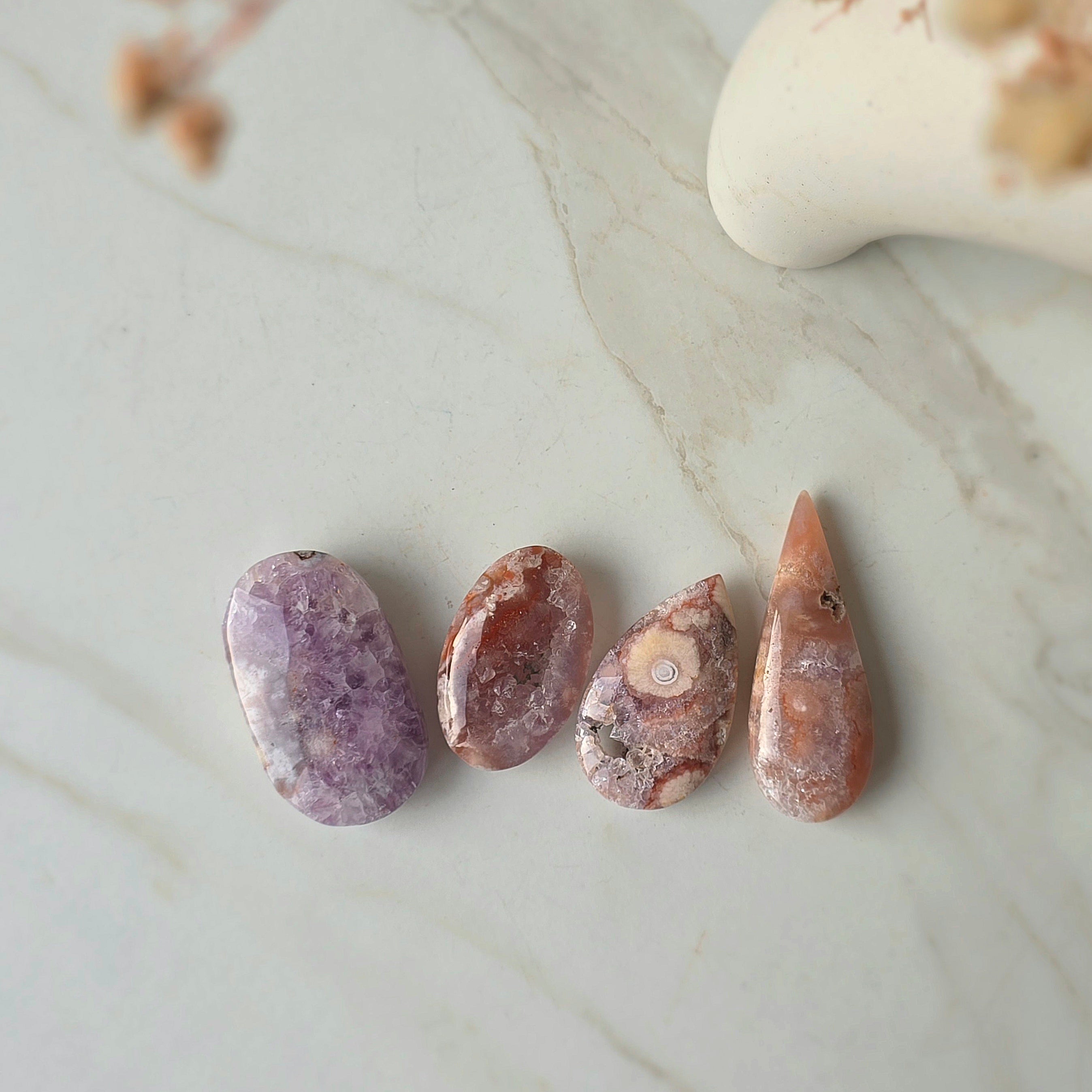 Pink Amethyst Crystal Carving