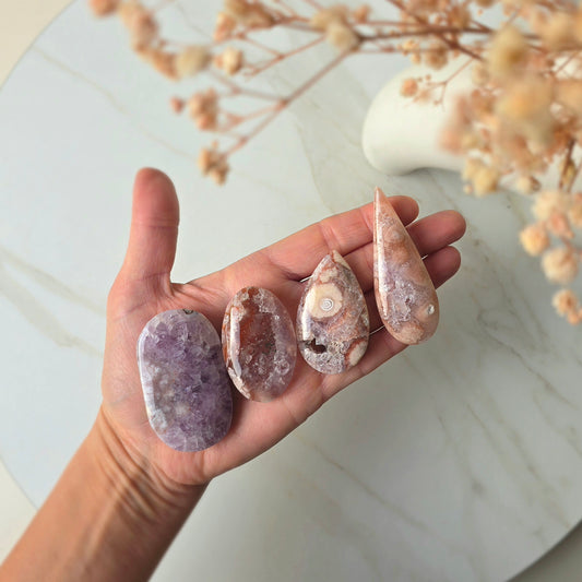 Pink Amethyst Crystal Carving