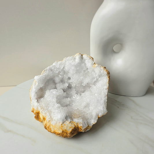 Clear Quartz Crystal Moroccan Geode 3