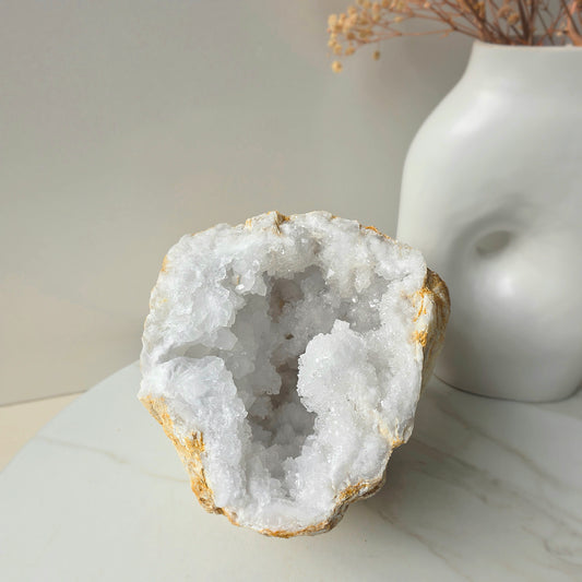 Clear Quartz Crystal Moroccan Geode 5