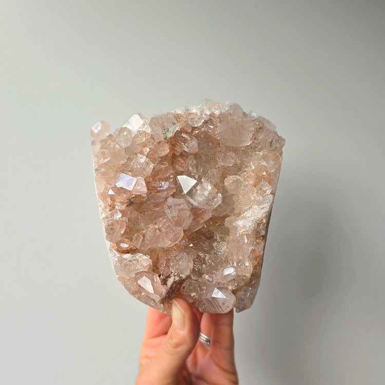 Pink Himalayan Crystal Quartz Cluster High Quality AAA 4