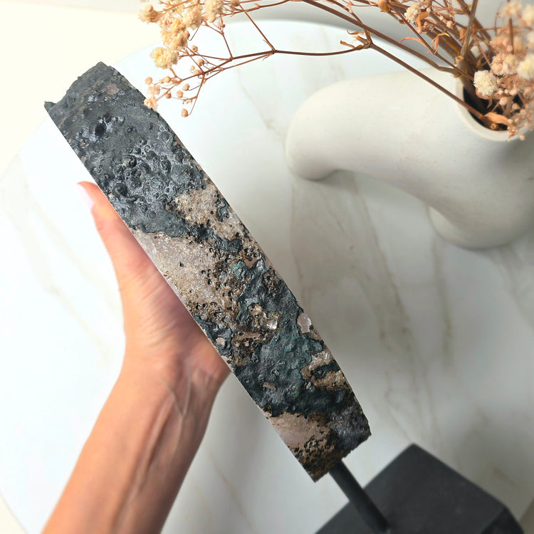 Amethyst Crystal Portal on Stand