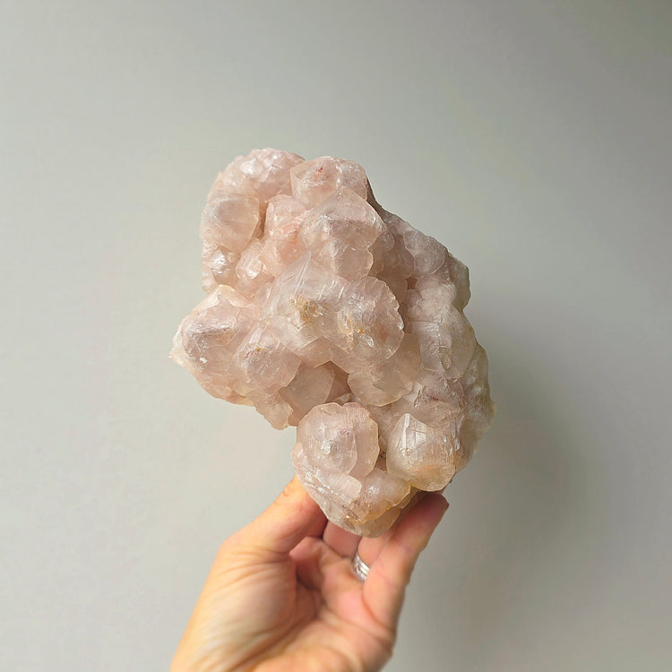 Pink Calcite Crystal Cluster Mexico